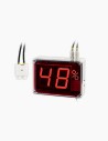 Temperature and humidity meter. LED indicator. Relative humidity and temperature meter PCE -G1. Thermometer. Conservatis