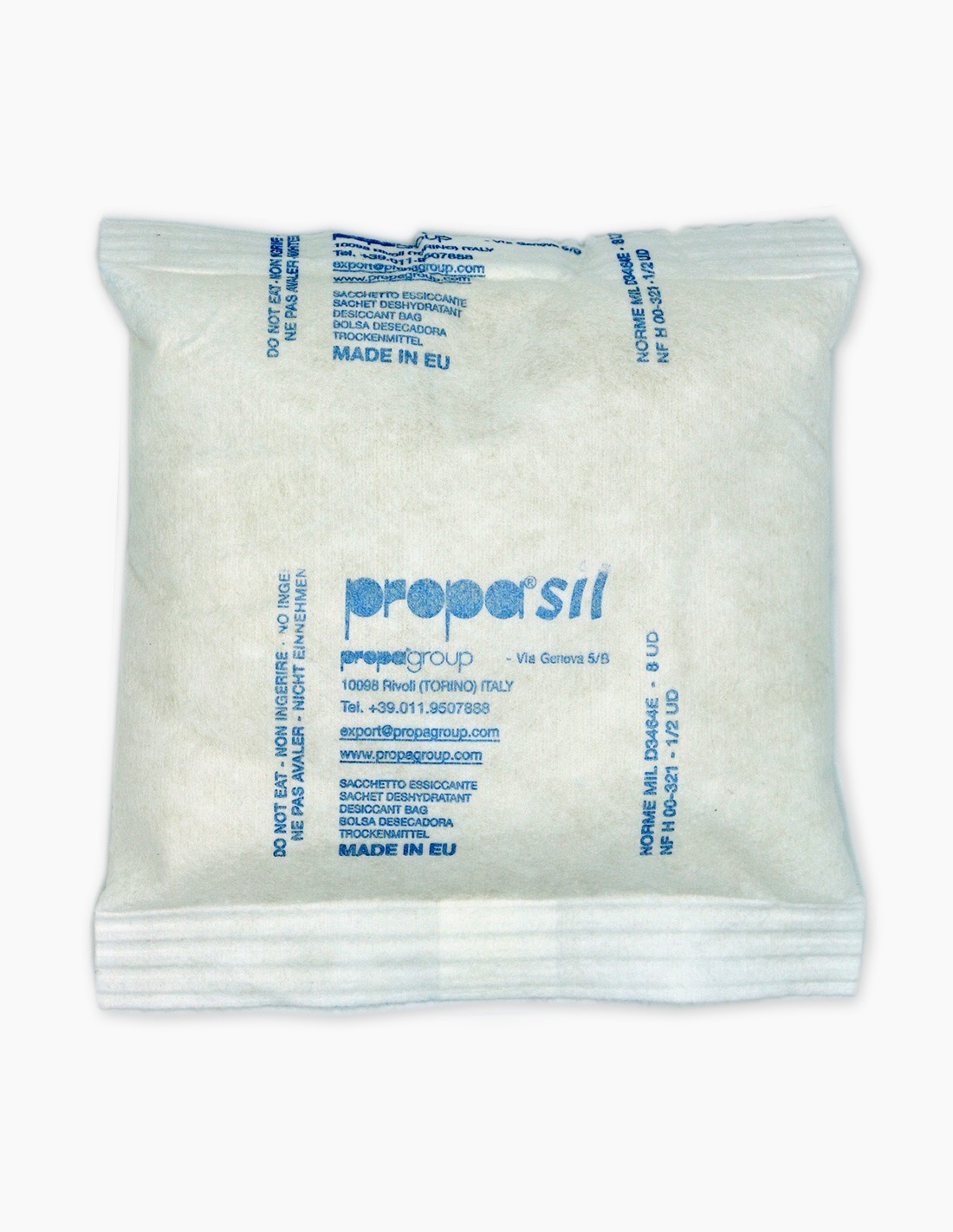 Silica Gel Packets (1/2gm to 10gm) — Hydrosorbent Desiccant Dehumidifiers
