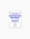 WarmMark. indicador de temperatura. Controlo de temperatura. Shockwatch, Conservatis