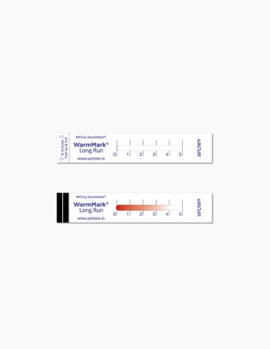 Warmmark Long Run. Long time temperature display. Conservatis