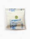 Silica Gel bag with indicator. Spot green, product not saturated. Propasil. Desiccant. Conservatis