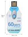 Data logger. Temperature logger TEMP U02. Easy to use and economical. Buy at Conservatis
