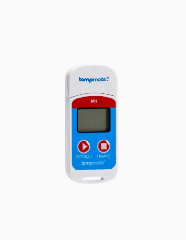 Temperature recorder. Datalogger. Multiuse. TEMPMATE M1. With USB. Conservatis.