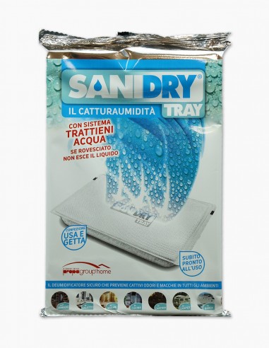 Sanidry. Moisture packets. Desiccant trays for home and leisure. Buy online in Conservatis
