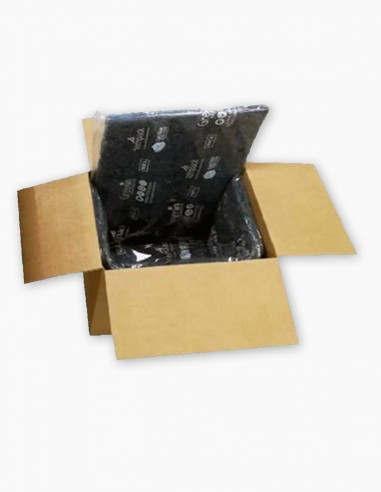 Nachhaltige Isolierbox ECO. Isolierkiste, Außenkiste aus Karton mit Isolieroplatten aus Baumwolle. Conservatis