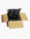 Kit isotérmico ECO. Caja isotérmica, caja exterior de cartón con planchas isotérmicas de algodón. Conservatis
